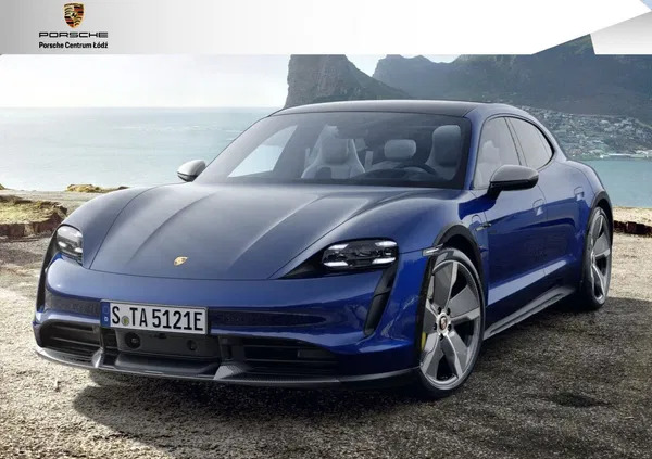 łódzkie Porsche Taycan cena 832900 przebieg: 4000, rok produkcji 2023 z Czarne